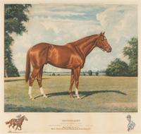 A Secretariat Limited Edition Richard Stone Reeves Print Signed by Trainer Lucien Laurin and Jockey Ron Turcotte,