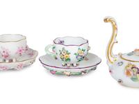 A Meissen Porcelain Chocolate Service — 19TH/20TH CENTURY