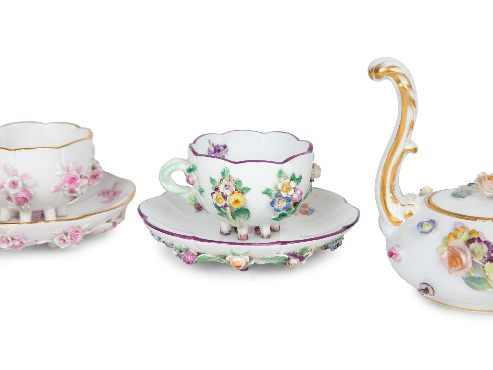 A Meissen Porcelain Chocolate Service — 19TH/20TH CENTURY