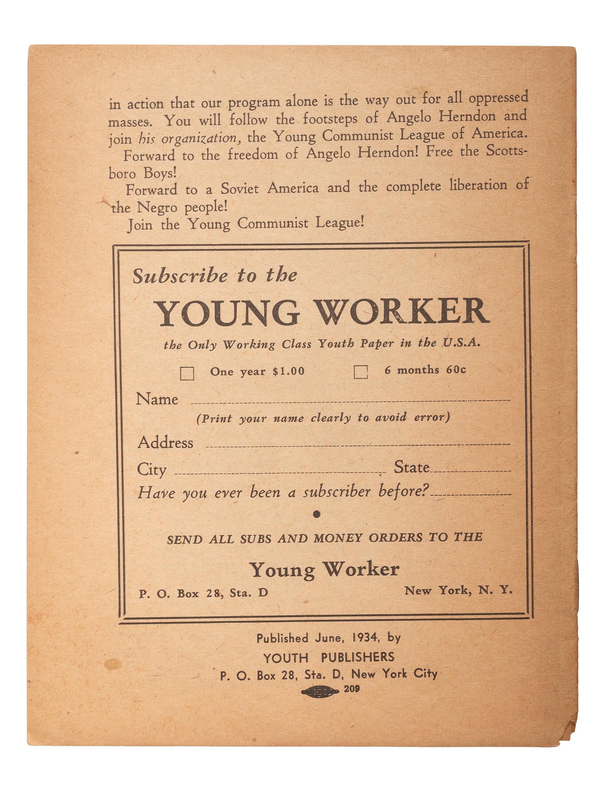 [CIVIL RIGHTS]. A group of 9 pamphlets, circulars, and flyers involving Black activists, incl. Black Panther Party members.