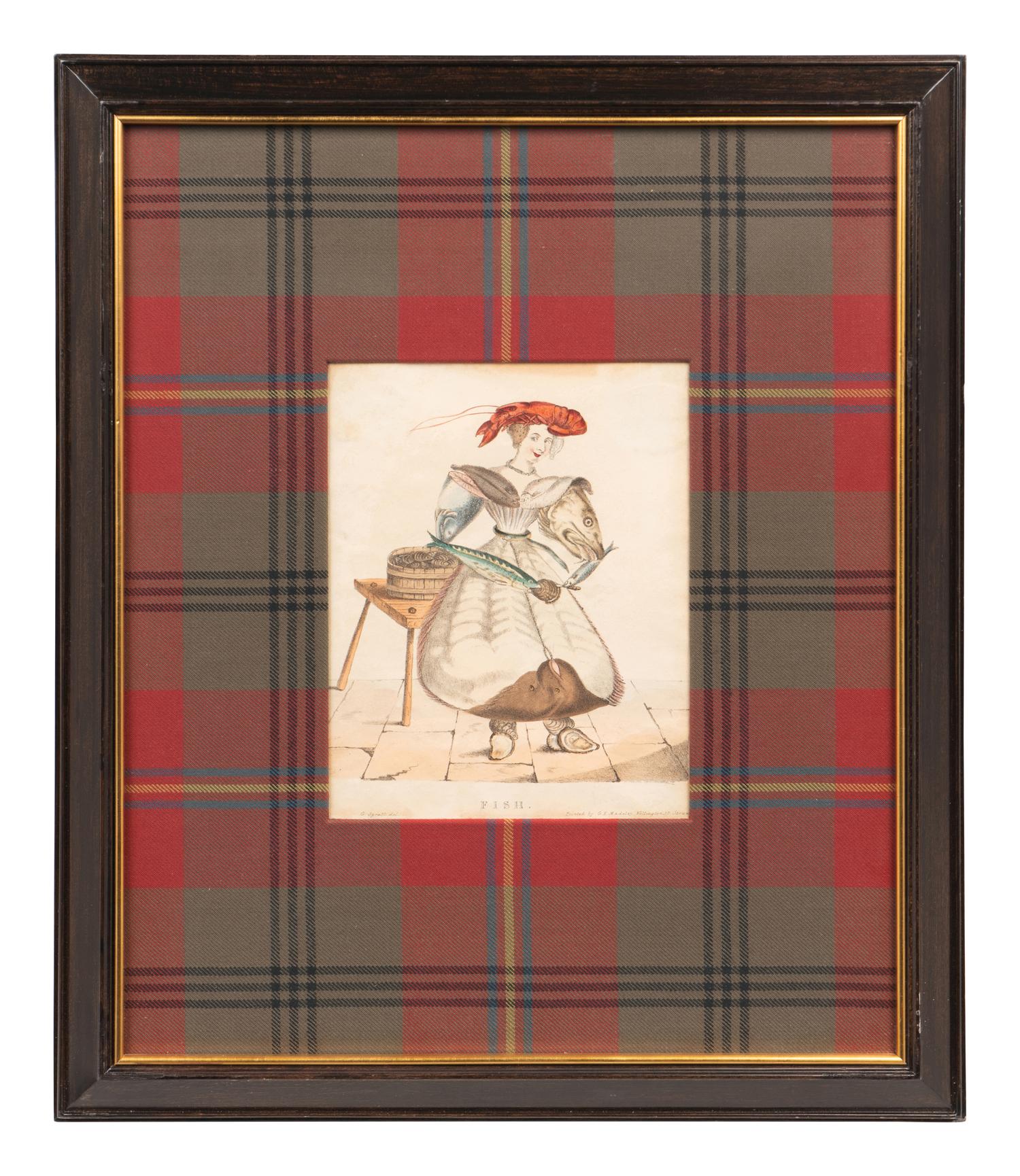 A Set of Ten Aquatint Engravings by G.E. Madeley