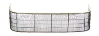 An American Brass and Wire Fire Fender, LIKELY 18TH CENTURY, Width 44 inches. — LIKELY 18TH CENTURY,