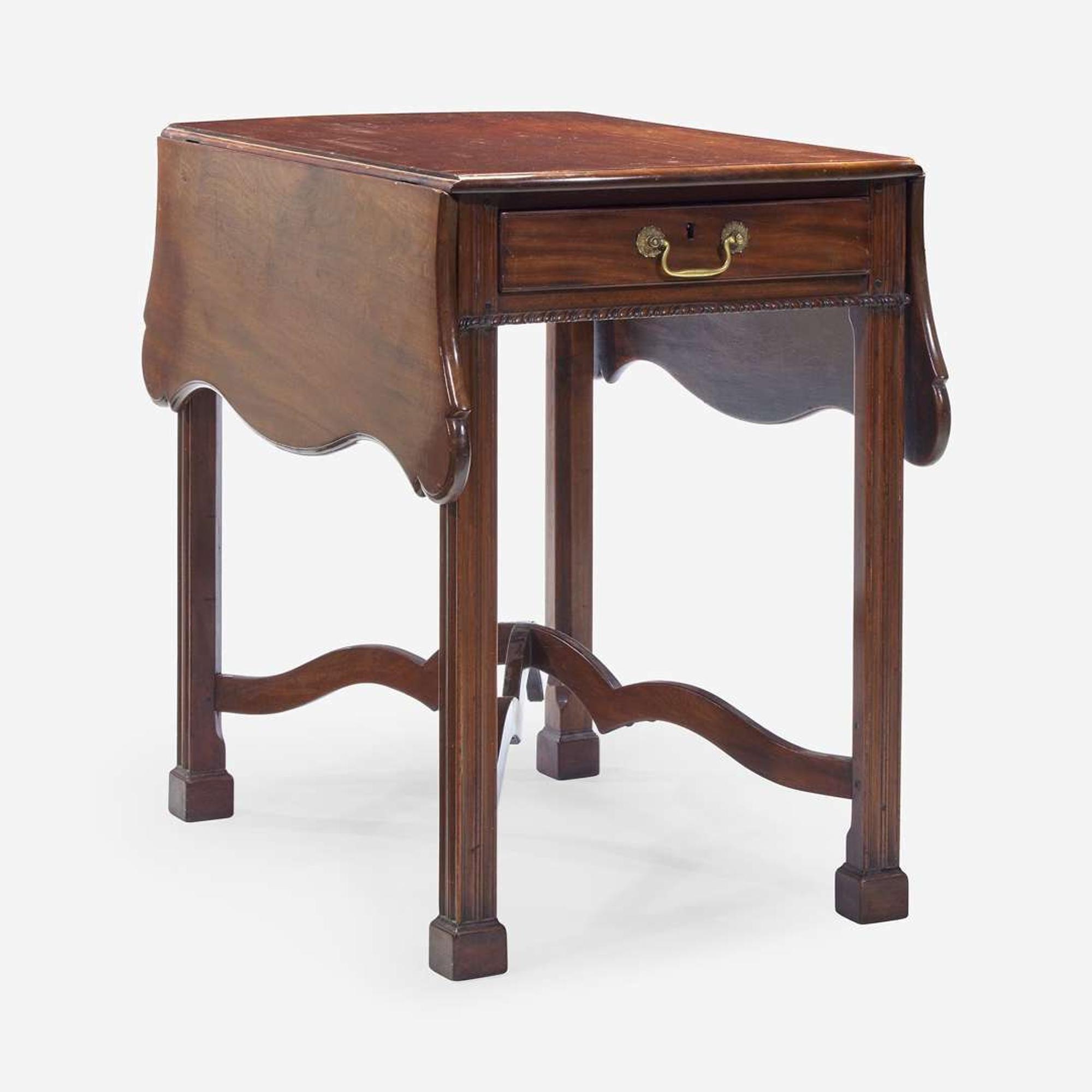A Chippendale carved mahogany pembroke table Attributed to Benjamin Randolph (1737-1792), Philadelphia, PA, circa 1770