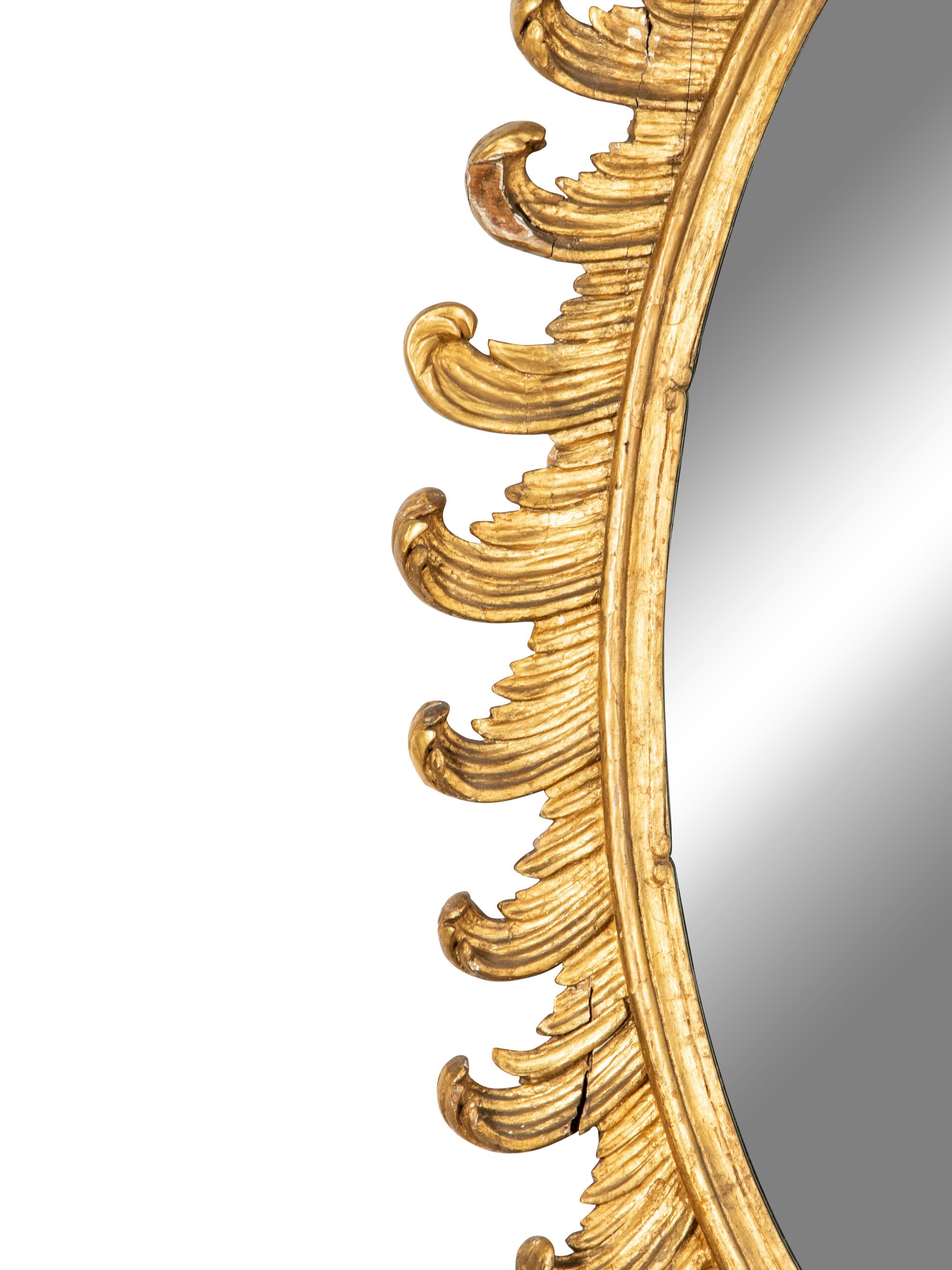 A George III Giltwood Mirror