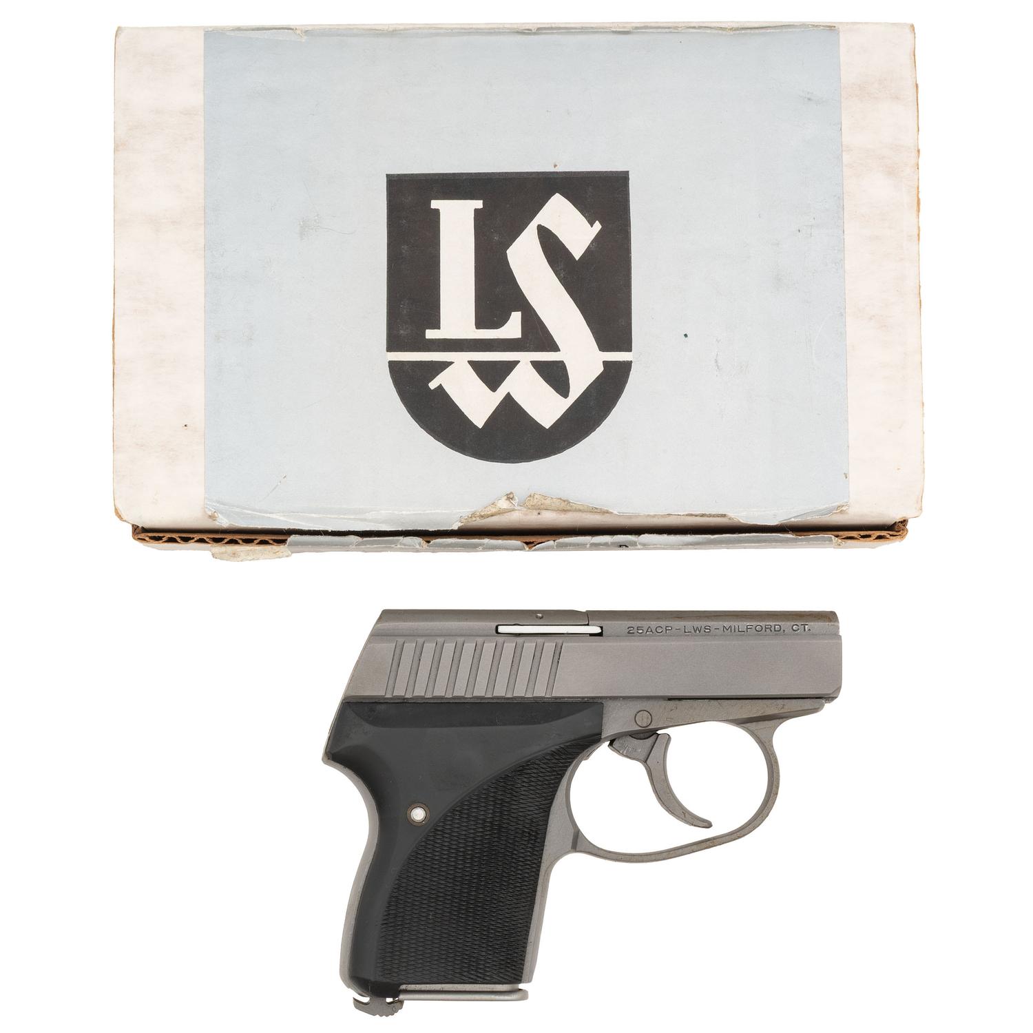 *L.W. Seecamp LWS .25 Caliber Pistol in Box - Consecutively Serial Numbered with the Previous Lot