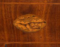 A Federal Marquetry Inset Mahogany Pier Mirror