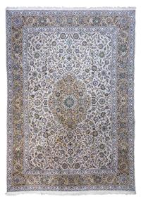 A Kashan Wool Rug, 12 feet 3 inches x 8 feet 10 inches.