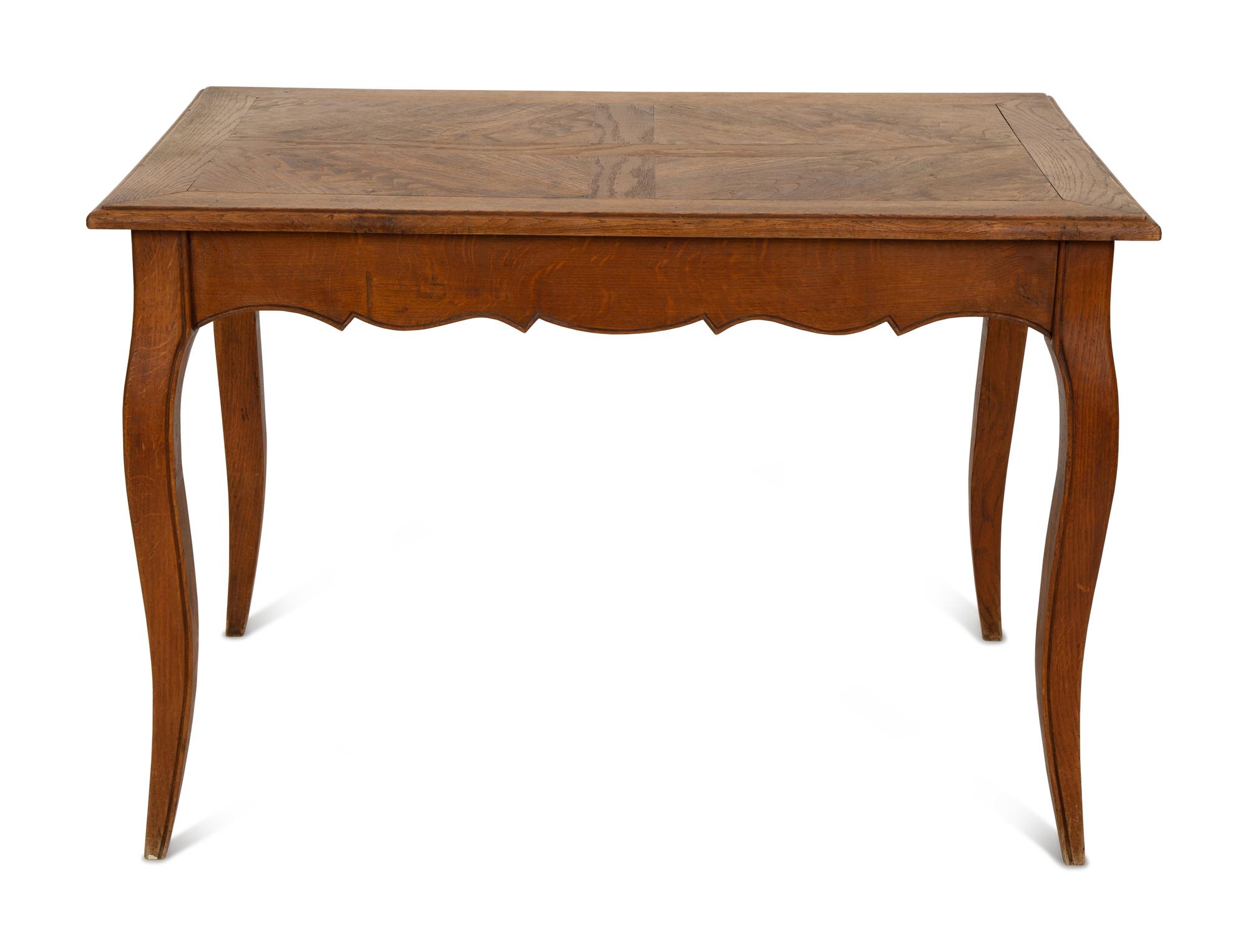 A French Provincial Style Walnut Table