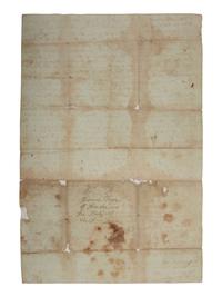 [REVOLUTIONARY WAR]. Letter from a soldier in the 2nd New Hampshire Militia Regiment describing the Battle of Saratoga and the British surrender. Albany, [NY], 23 October 1777.