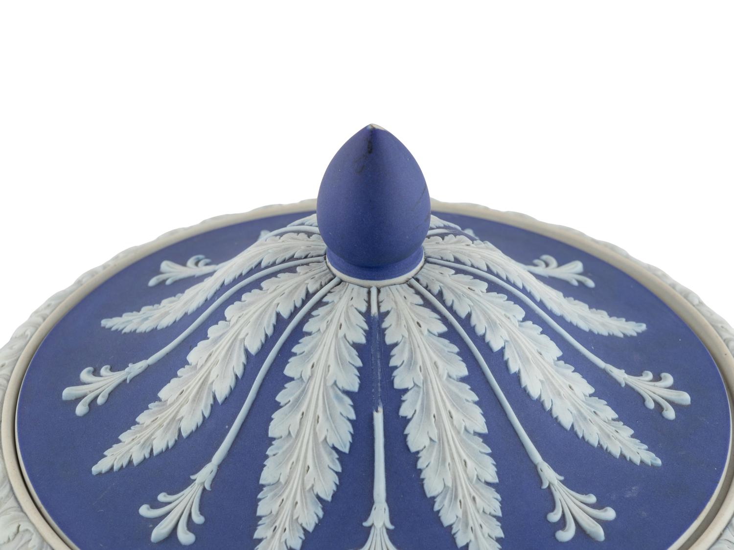 Three Wedgwood Jasperware Urns
