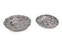 Two German Silver Table Articles