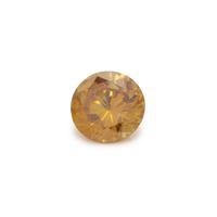 0.56 CARAT FANCY VIVID ORANGE-YELLOW DIAMOND