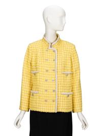 Chanel, Lemon Yellow Tweed Jacket
