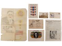 [POLITICS - 1936 ELECTION]. [LANDON, Alfred "Alf" (1887-1987)]. A large group of campaign ephemera from the 1936 Landon/Knox presidential run.