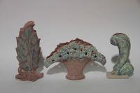 A Group of Five Haeger Pottery Vases Height of tallest 12 1/2 inches. — Late 1930s/Early 1940s