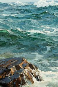The Sea's White Foam