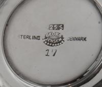 A Pair of Danish Silver Footed Bowls (Item 88 on original listing. )
