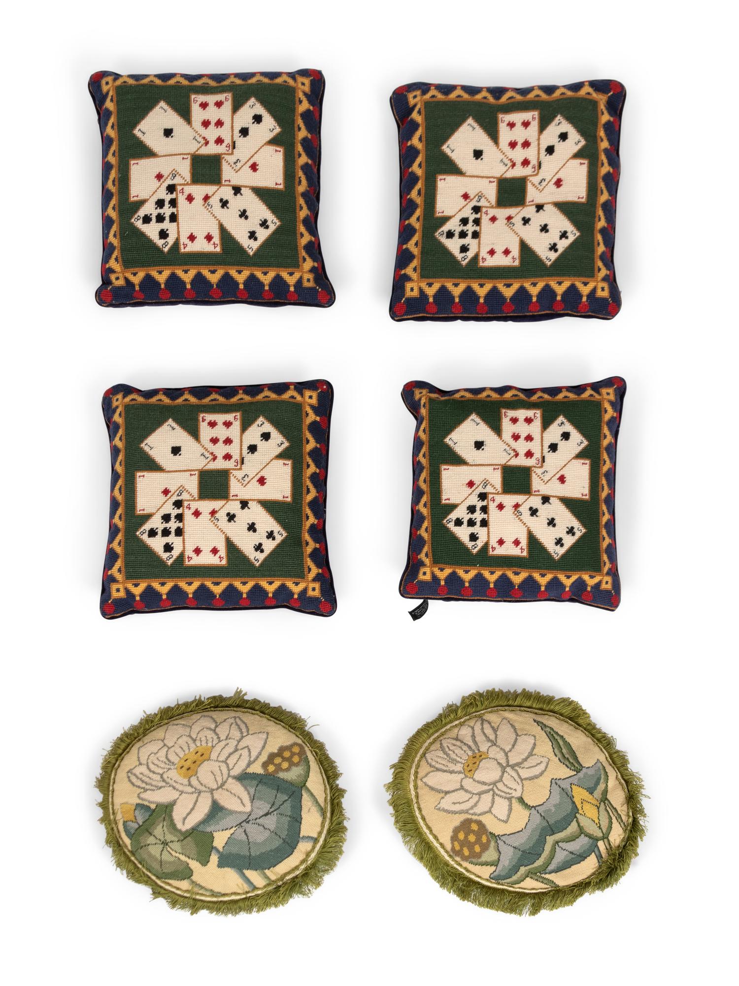 Six Decorative Pillows