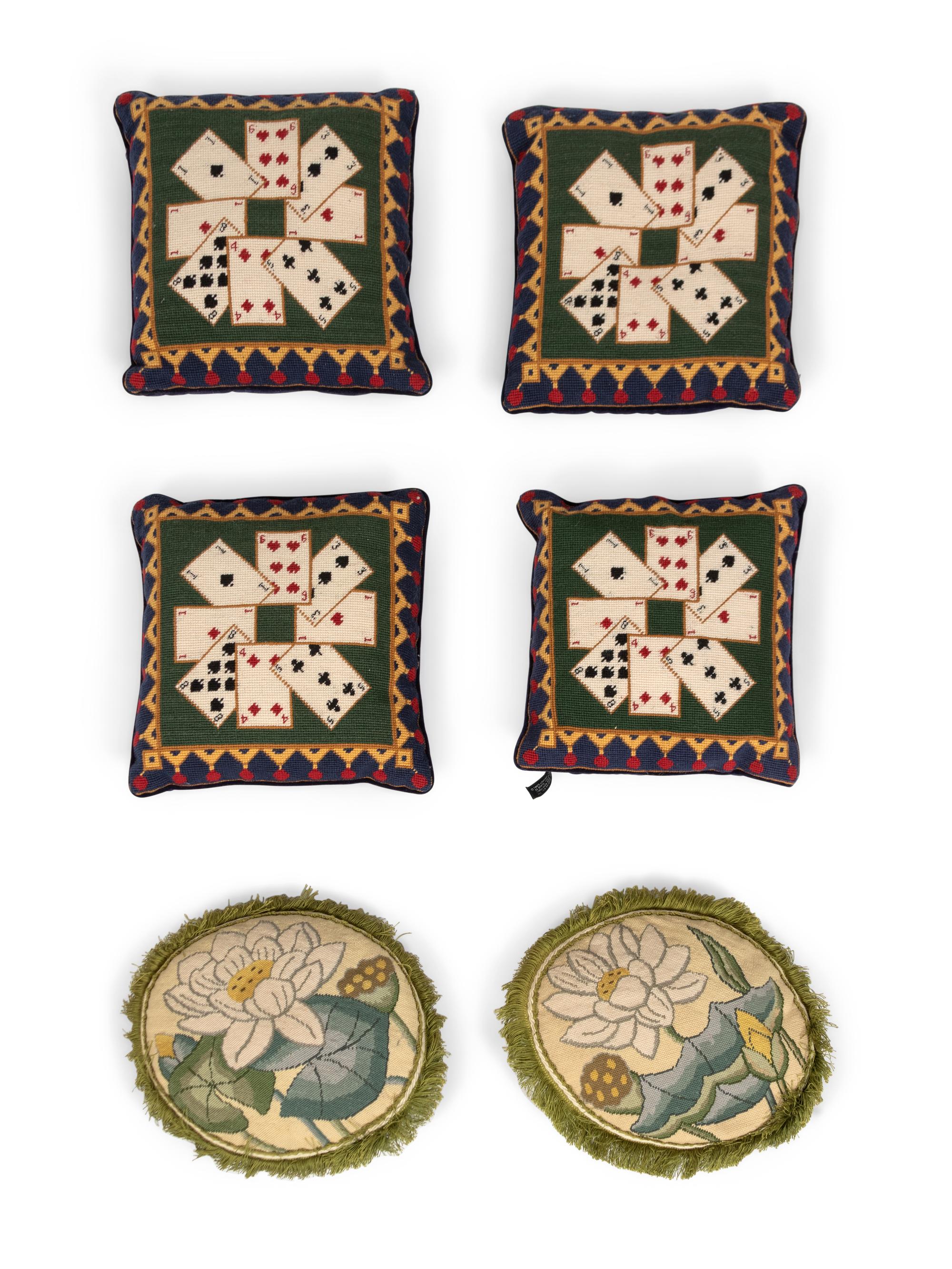 Six Decorative Pillows