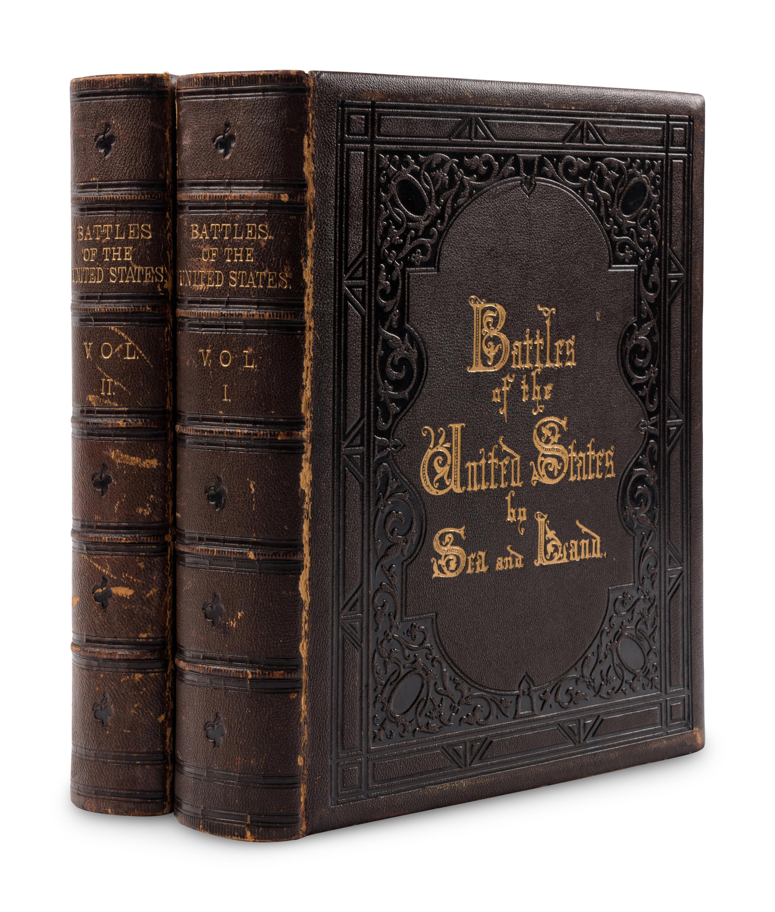 DAWSON, Henry B. (1821-1889). Battles of the United States, by Sea and Land . New York: Johnson, Fry, and Company, 1858.