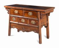 A Chinese Hardwood Altar Chest
