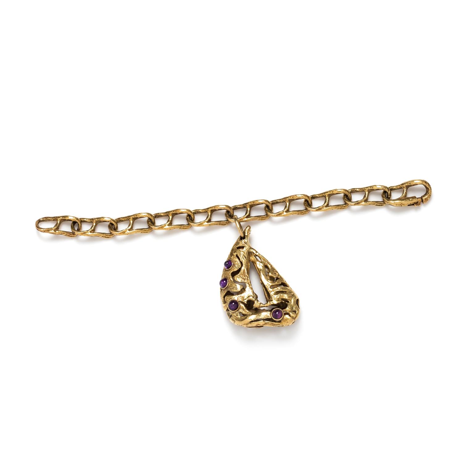 Franco Cannilla, Mario Masenza, Amethyst and Citrine Bracelet