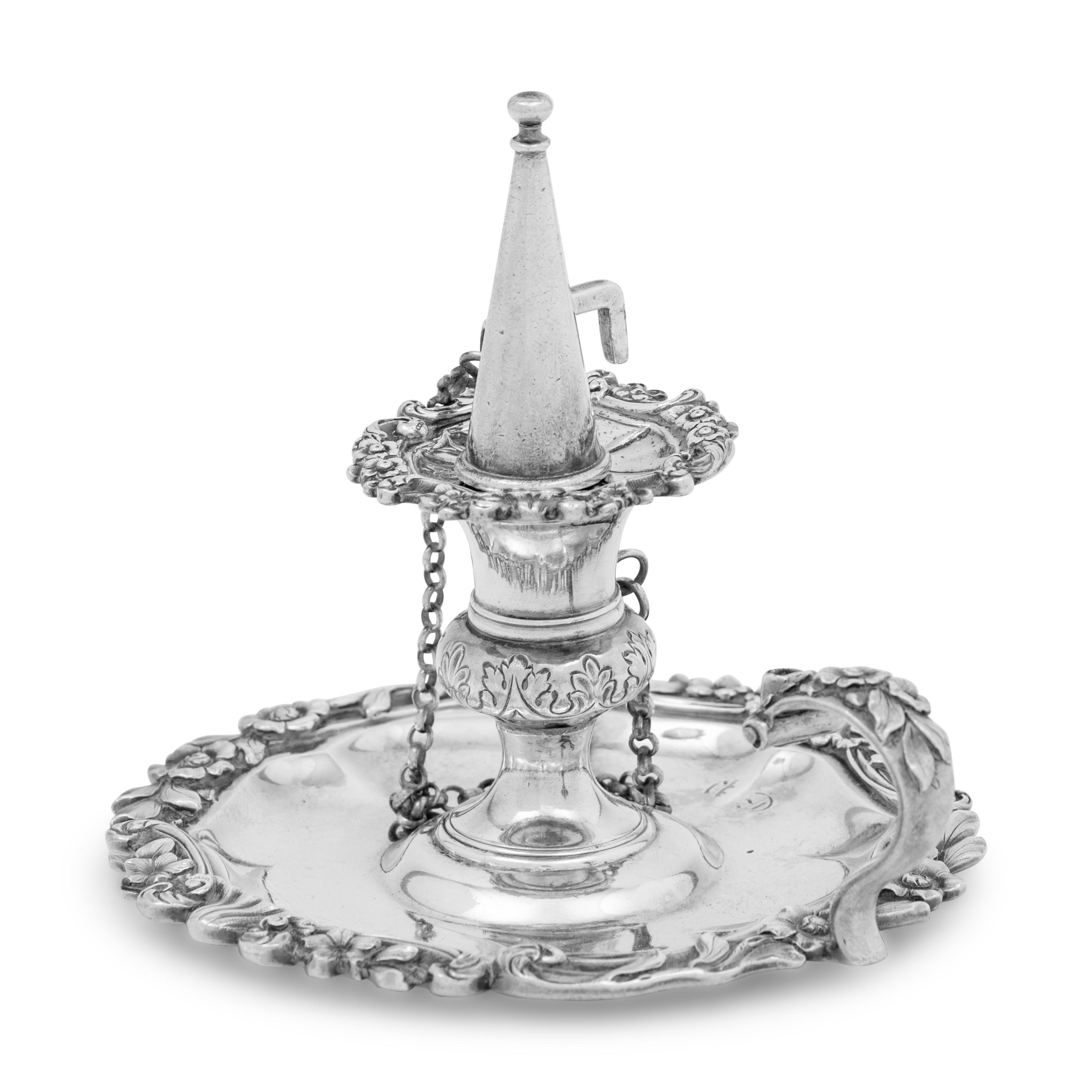 A George IV Chamberstick