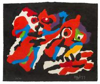 Karel Appel, (Dutch, 1921-2006), Couple in the Night