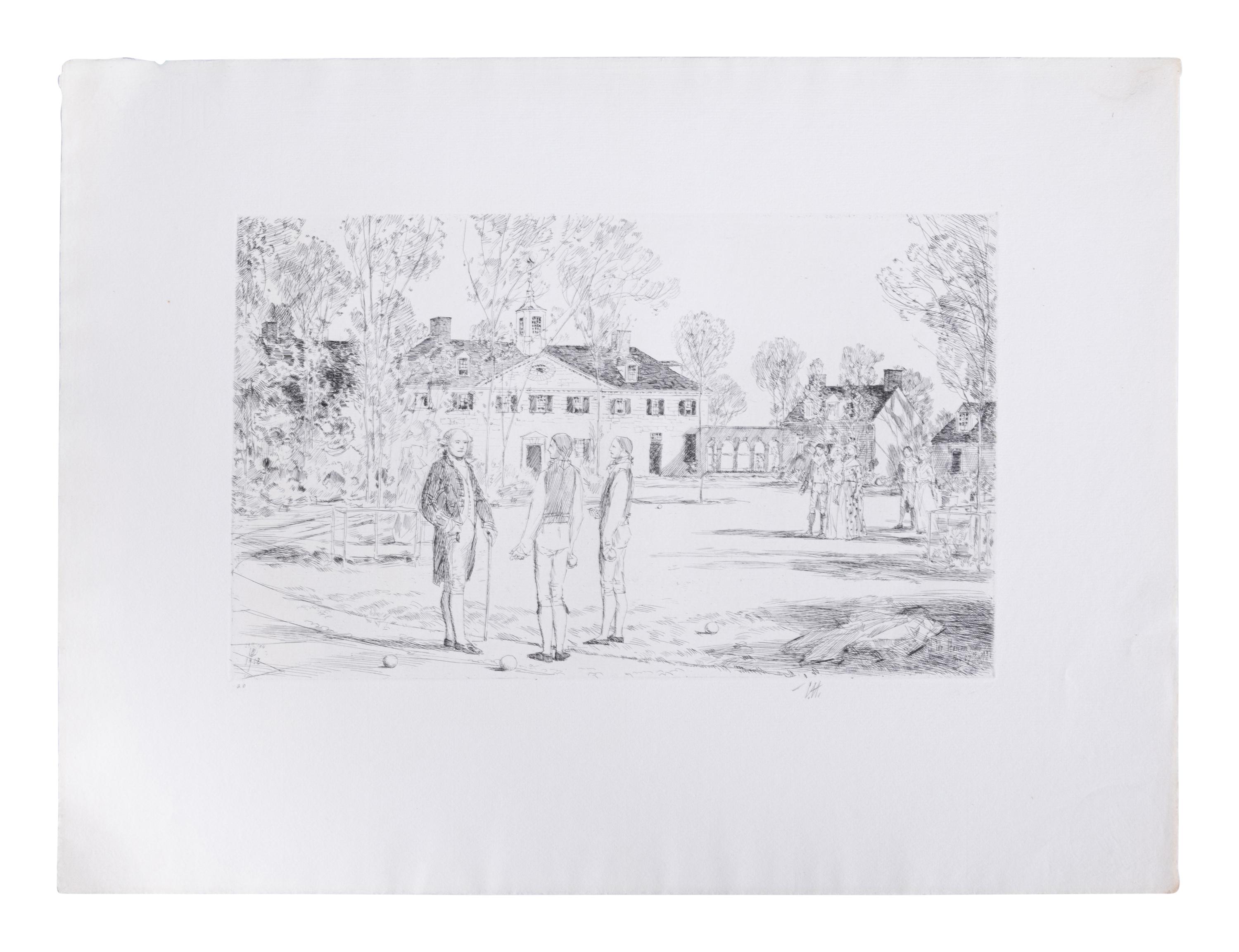 Bowling on the Green , 1931