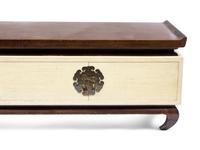 Three Widdicomb Style Lacquered and Polychromed Wood Tables