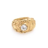 Gold and Diamond Ring