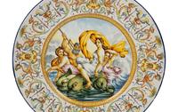 A Pair of Italian Majolica Chargers — 20TH CENTURY