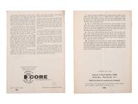 [CIVIL RIGHTS]. A group of 4 pamphlets related to the fight against segregation and racial inequality, comprising: