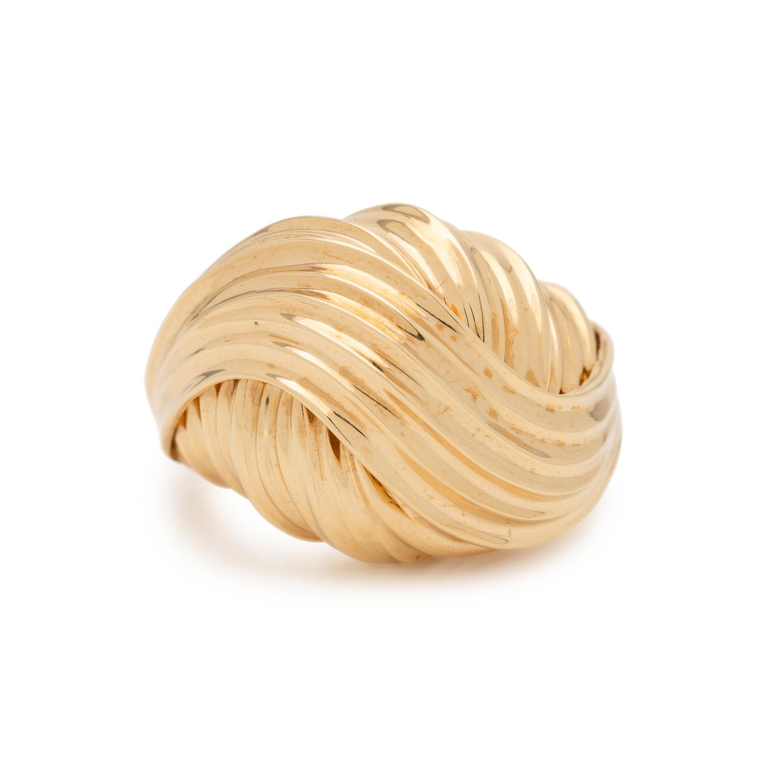 YELLOW GOLD RING