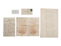 [AUTOGRAPHS]. Signatures of 19th-century American military and political figures.