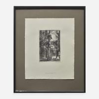 John Sloan (American, 1871-1951) Hold Up on 14th Street; and Of Human Bondage, Chapter CIX (2)