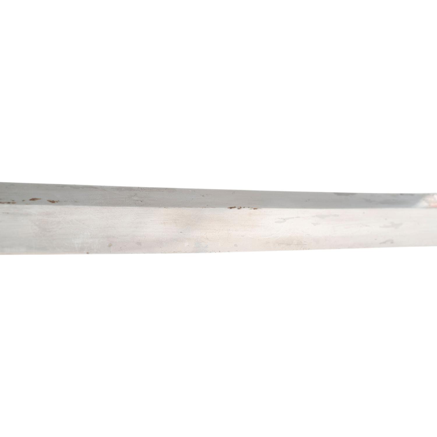An Interesting Edo-Period Japanese Katana with 39-Character Tameshi Giri (Cutting Test) Mei
