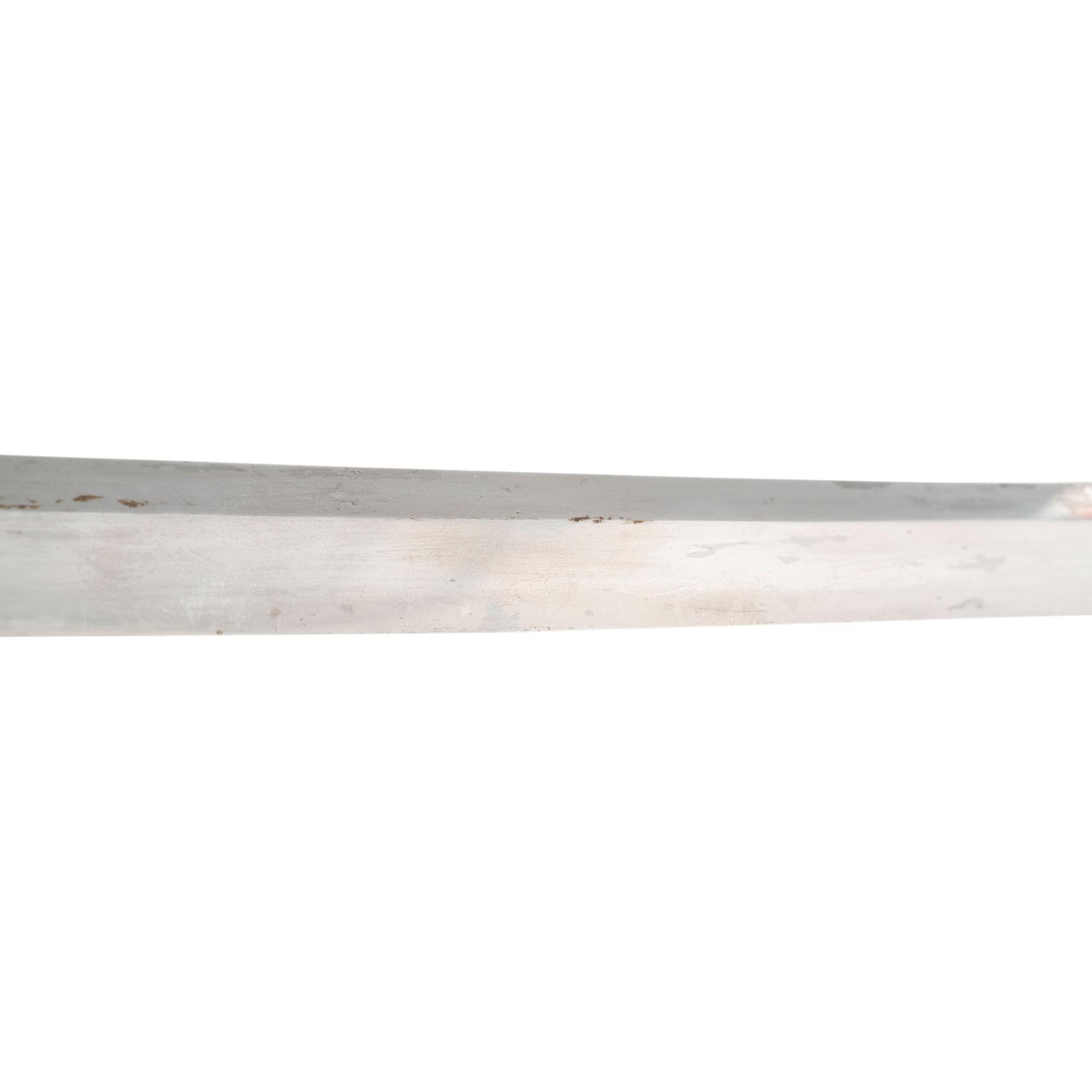 An Interesting Edo-Period Japanese Katana with 39-Character Tameshi Giri (Cutting Test) Mei