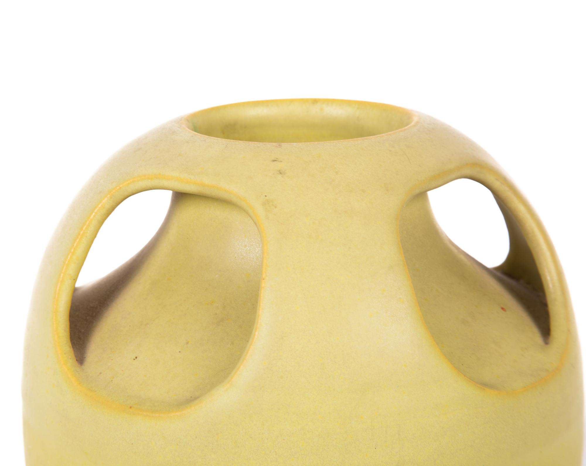 Two The Arts & Clay Company Pottery Vases