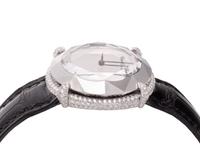 CHOPARD, 18K WHITE GOLD AND DIAMOND 'GOLDEN DIAMOND' WRISTWATCH