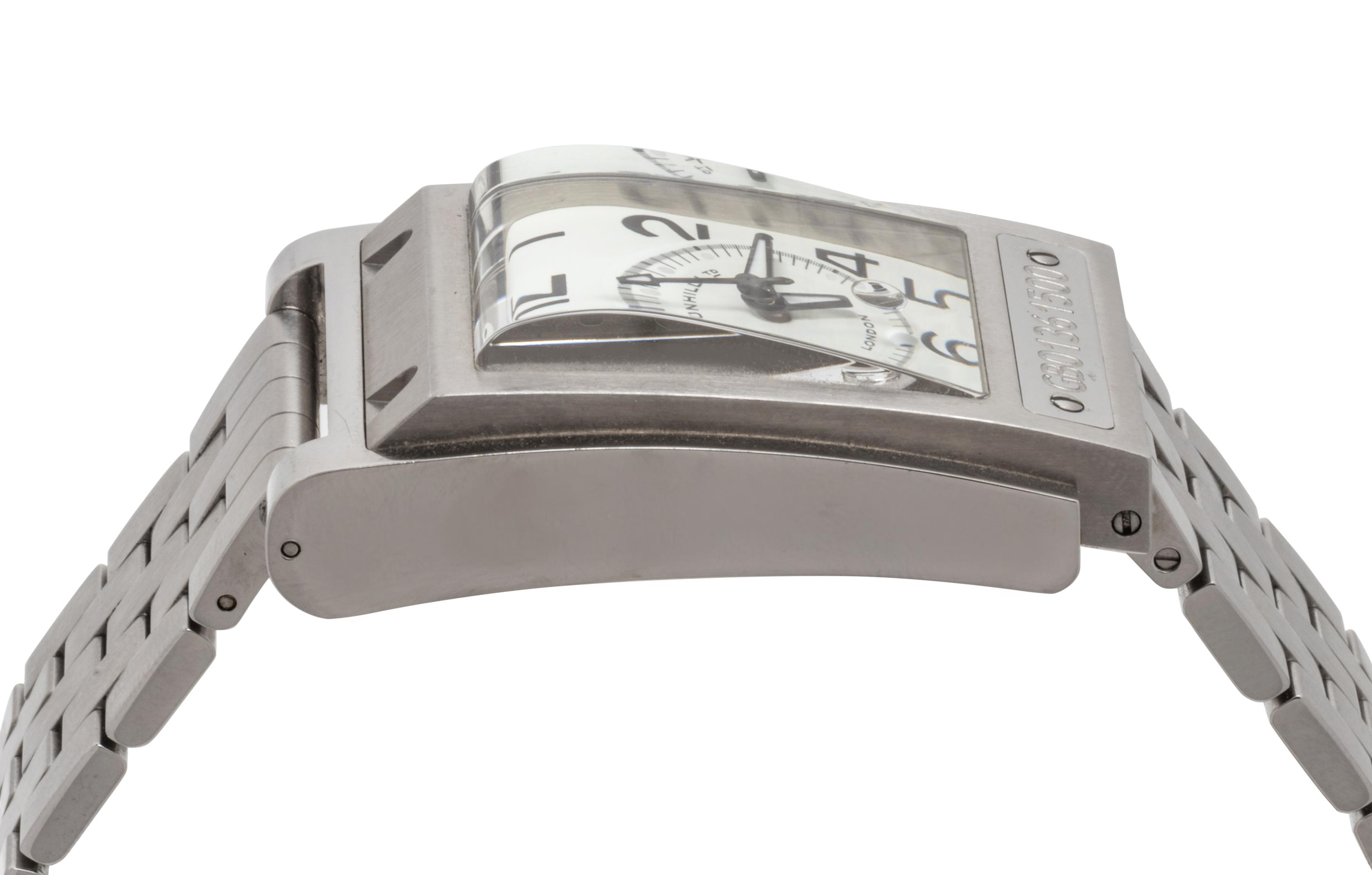 Dunhill, Limited Edition Stainless Steel Carwatch