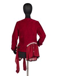 Undercover Red Terry Cloth "Monster" Jacket