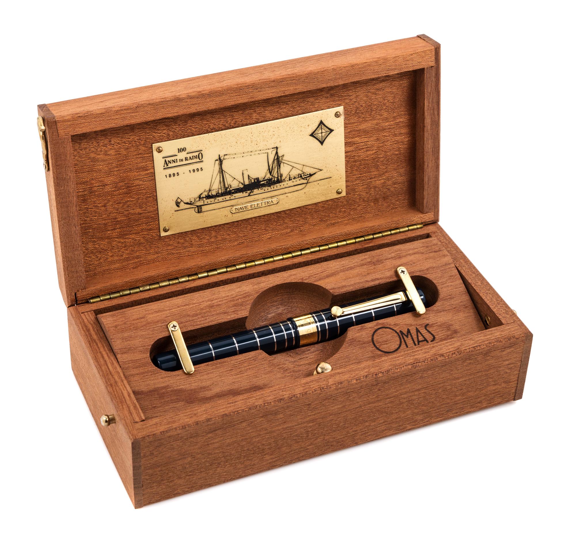 An Omas Guglielmo Marconi Limited Edition Fountain Pen