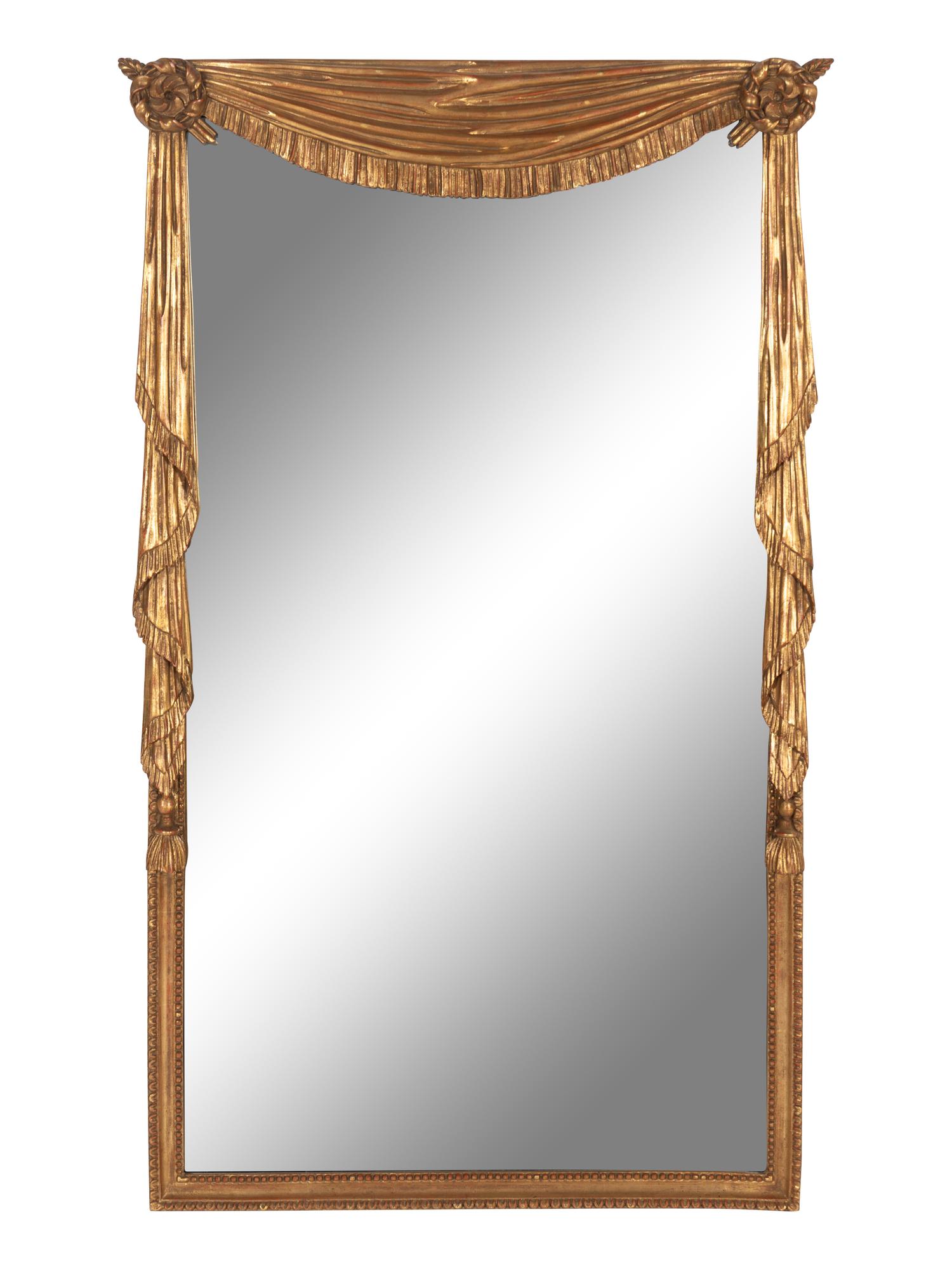 An Italian Style Giltwood Mirror