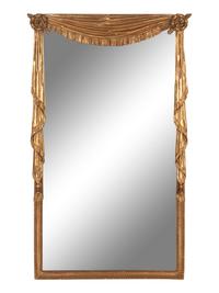 An Italian Style Giltwood Mirror