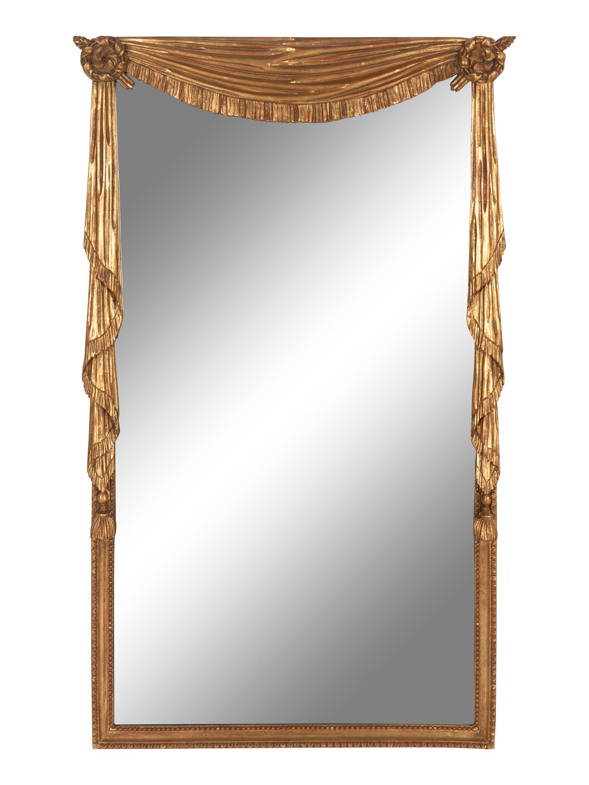 An Italian Style Giltwood Mirror