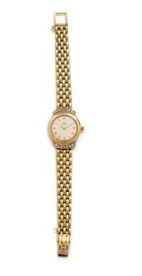 CONCORD, 14K YELLOW GOLD AND DIAMOND WRISTWATCH