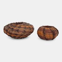 Two Woven Baskets