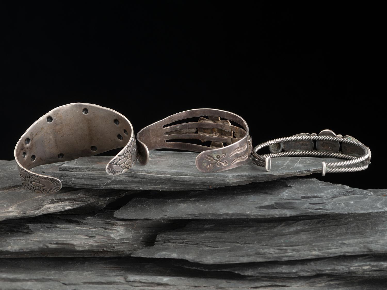Navajo Fred Harvey Era Cuff Bracelets