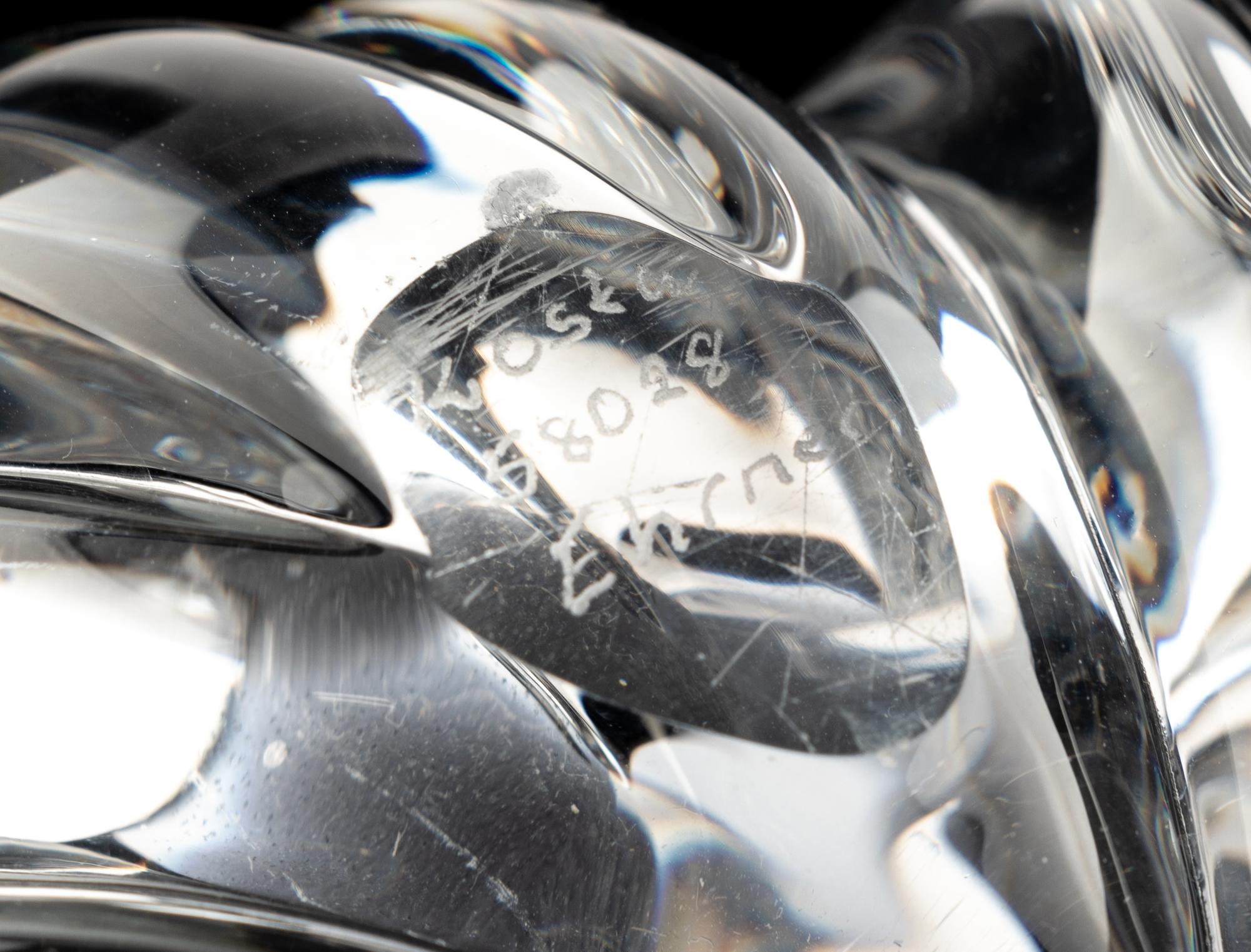 A Group of Six Orrefors and Kosta Glass Table Articles